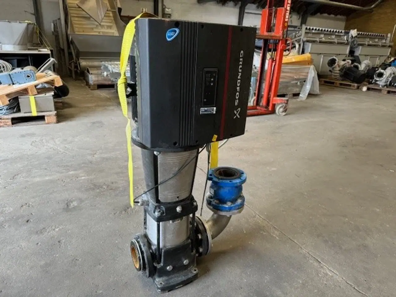 Billede 3 - Trykstyret 15 kW Grundfos Centrifugalpumpe