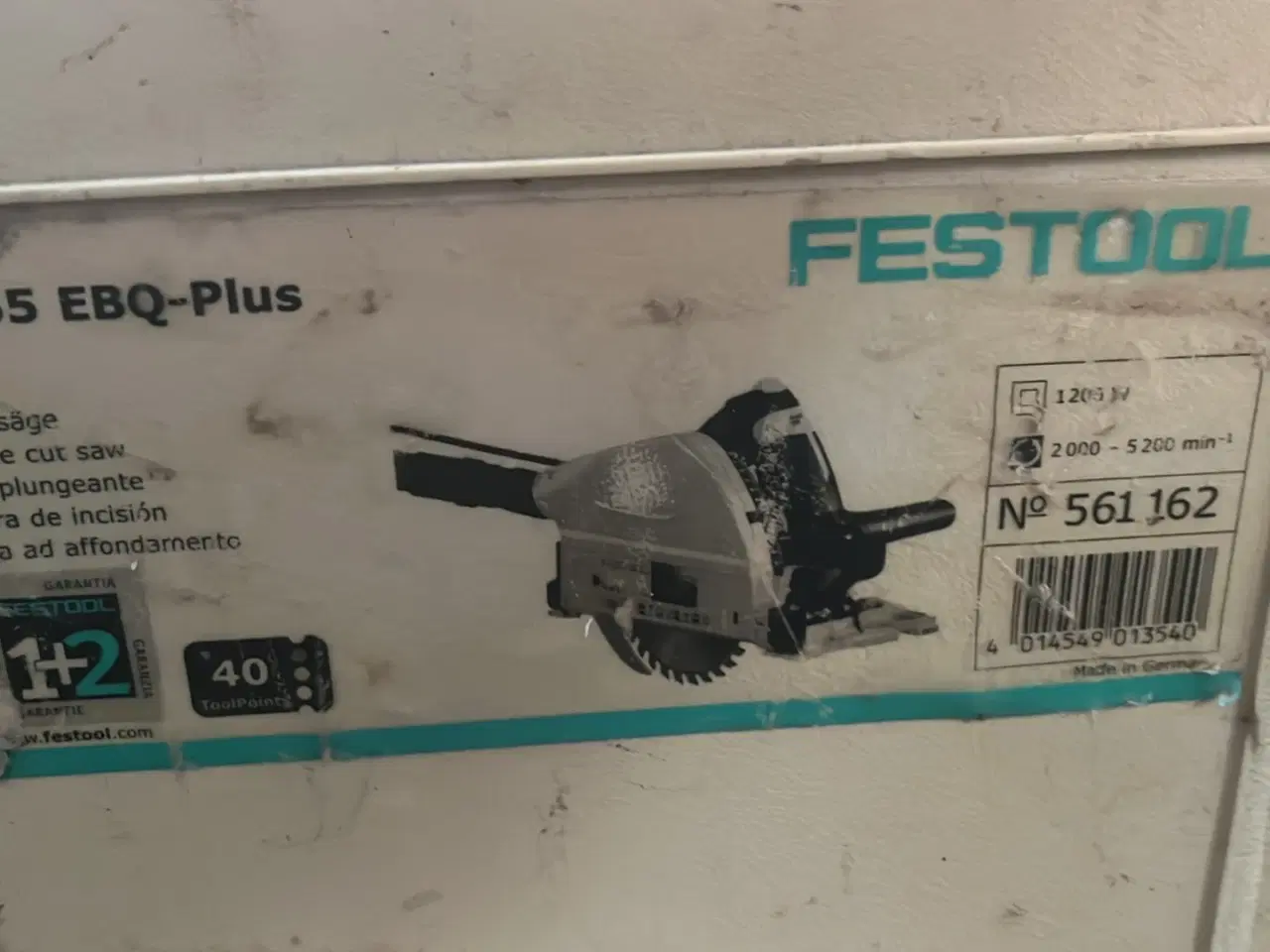 Billede 1 - Dyksav festool 