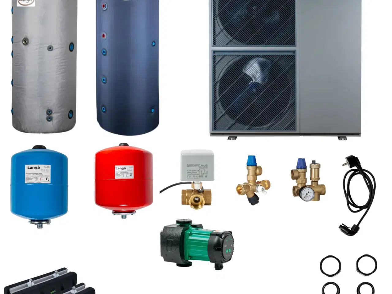 Billede 1 - Luft/vand varmepumpe pakke 190m2 inkl. montering