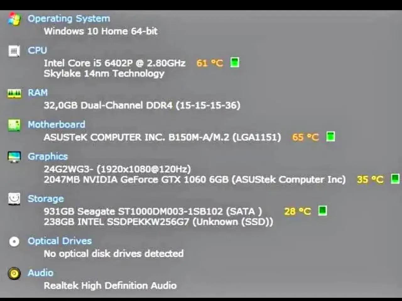 Billede 7 - Perfekt gaming PC sæt(32GB RAM, 1TB, 144Hz).