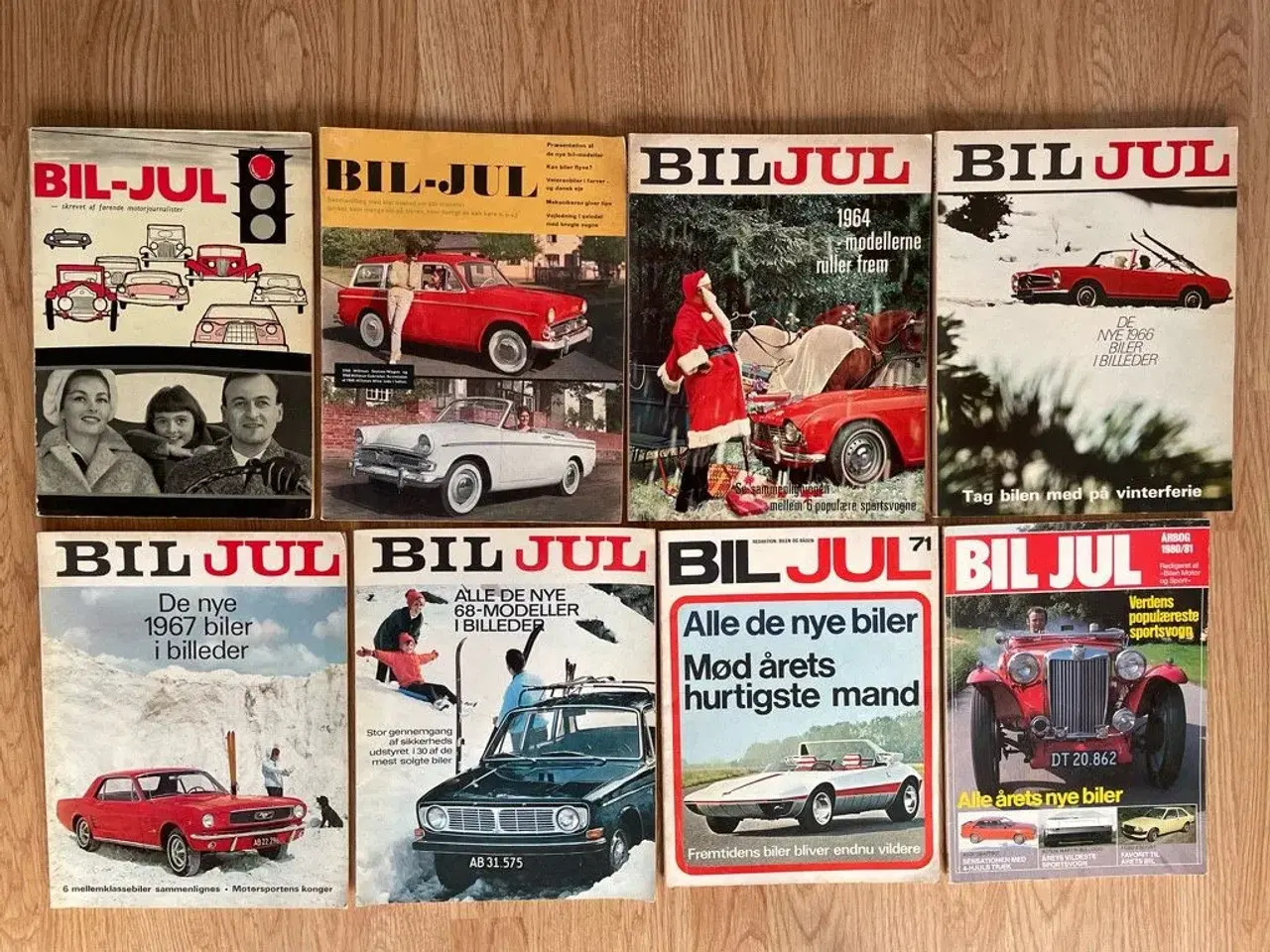 Billede 5 - BILJUL årgange 1965 i fin stand!