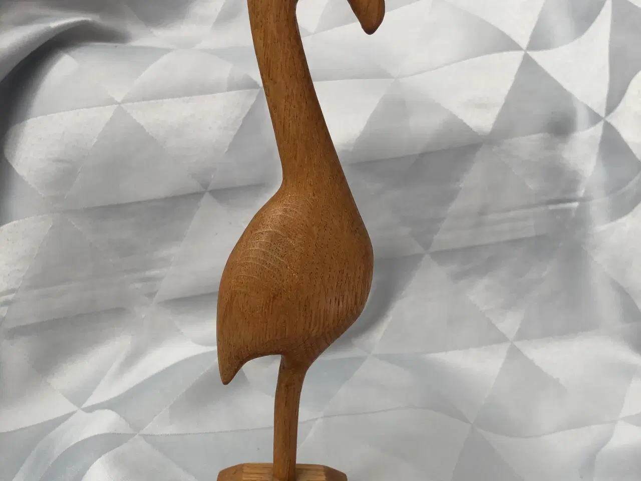 Billede 5 - Flamingo figur i træ