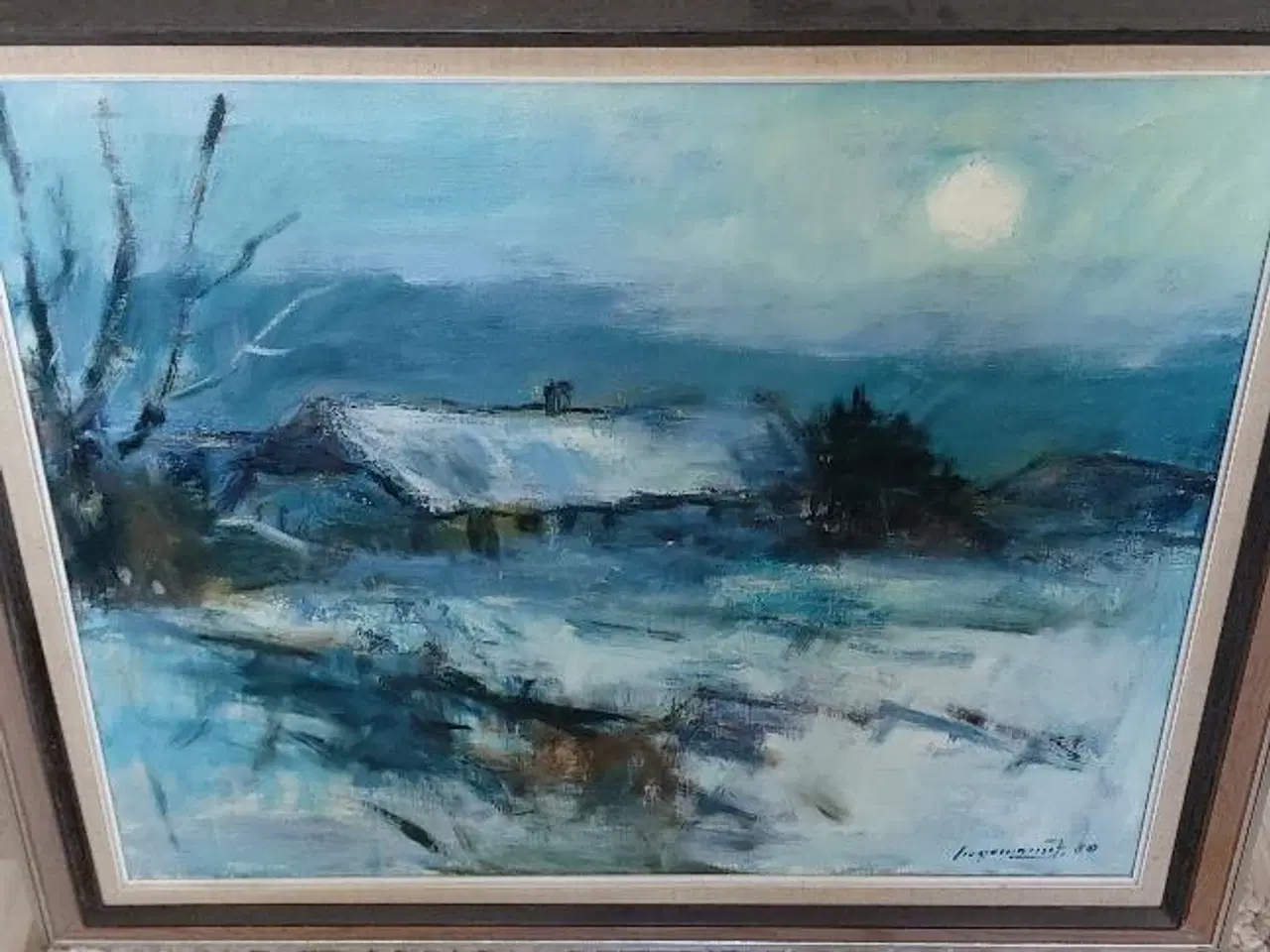 Billede 1 - Maleri af Ingemann Jørgensen