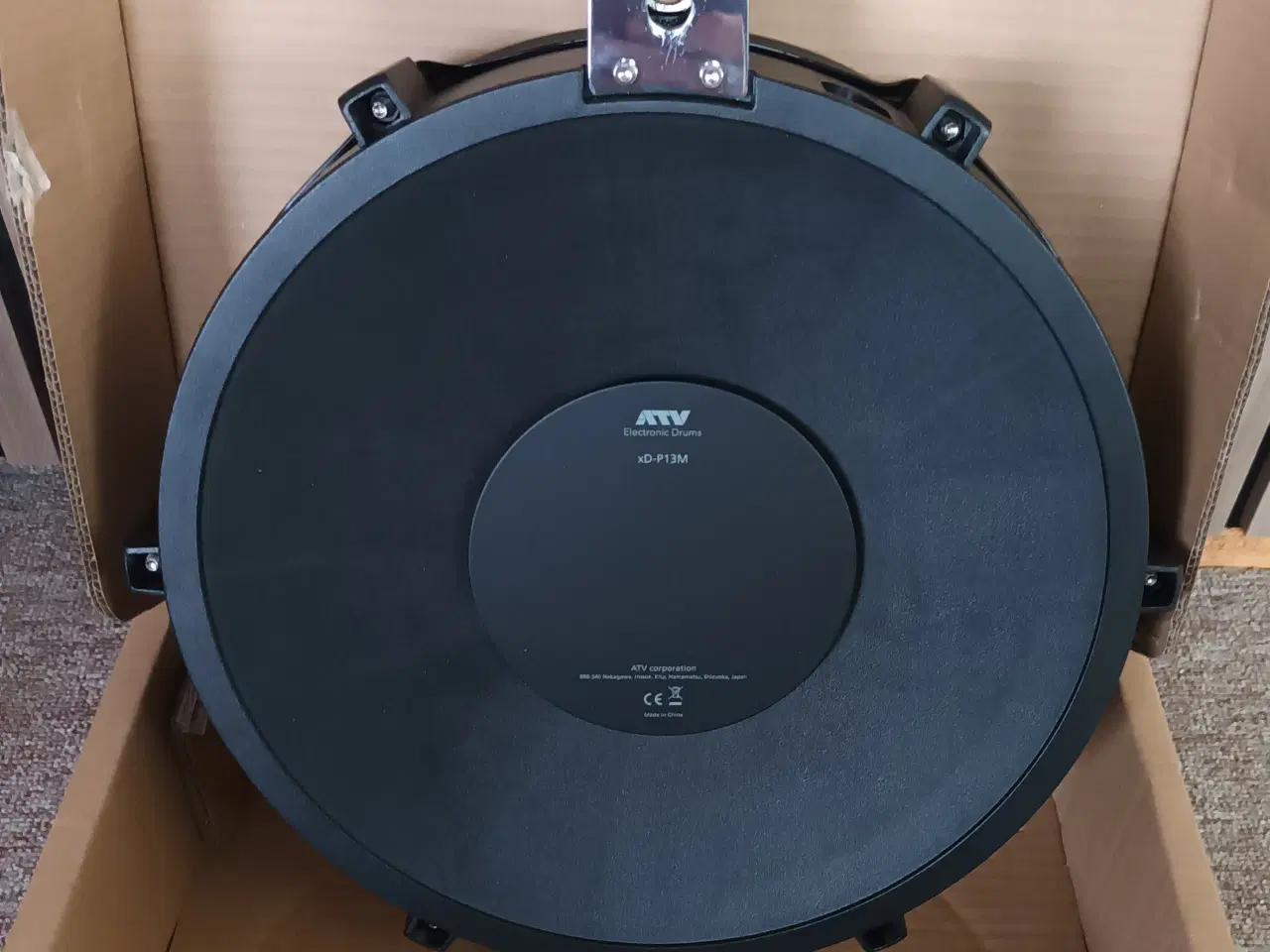 Billede 5 - ATV xD-P13M Mesh Head Snare/Tom + Stativ + Kabel