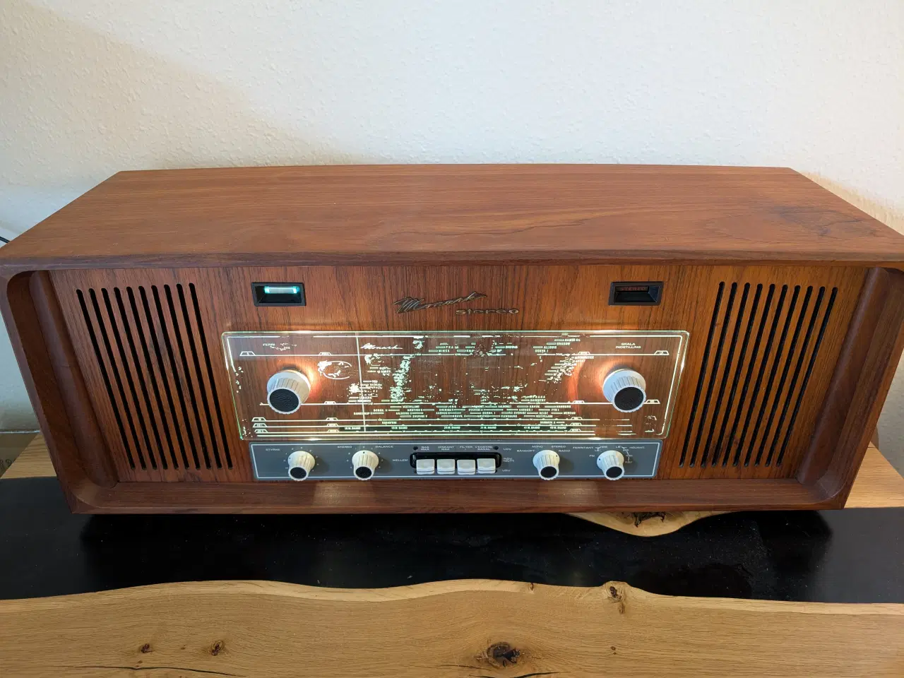 Billede 1 - Monark 6107 retro radio