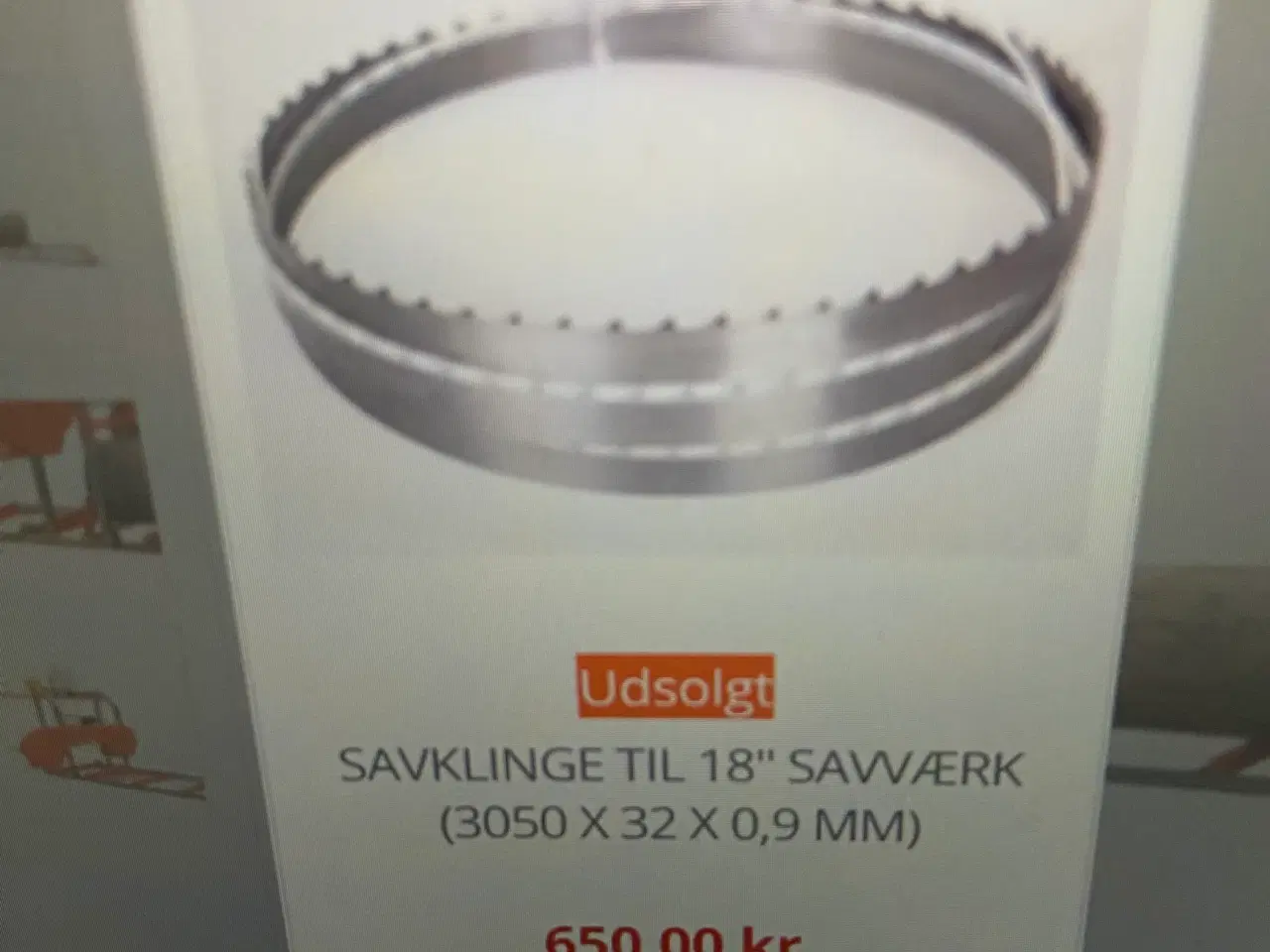 Billede 10 - Savværk 18” - 3,6 m. spor