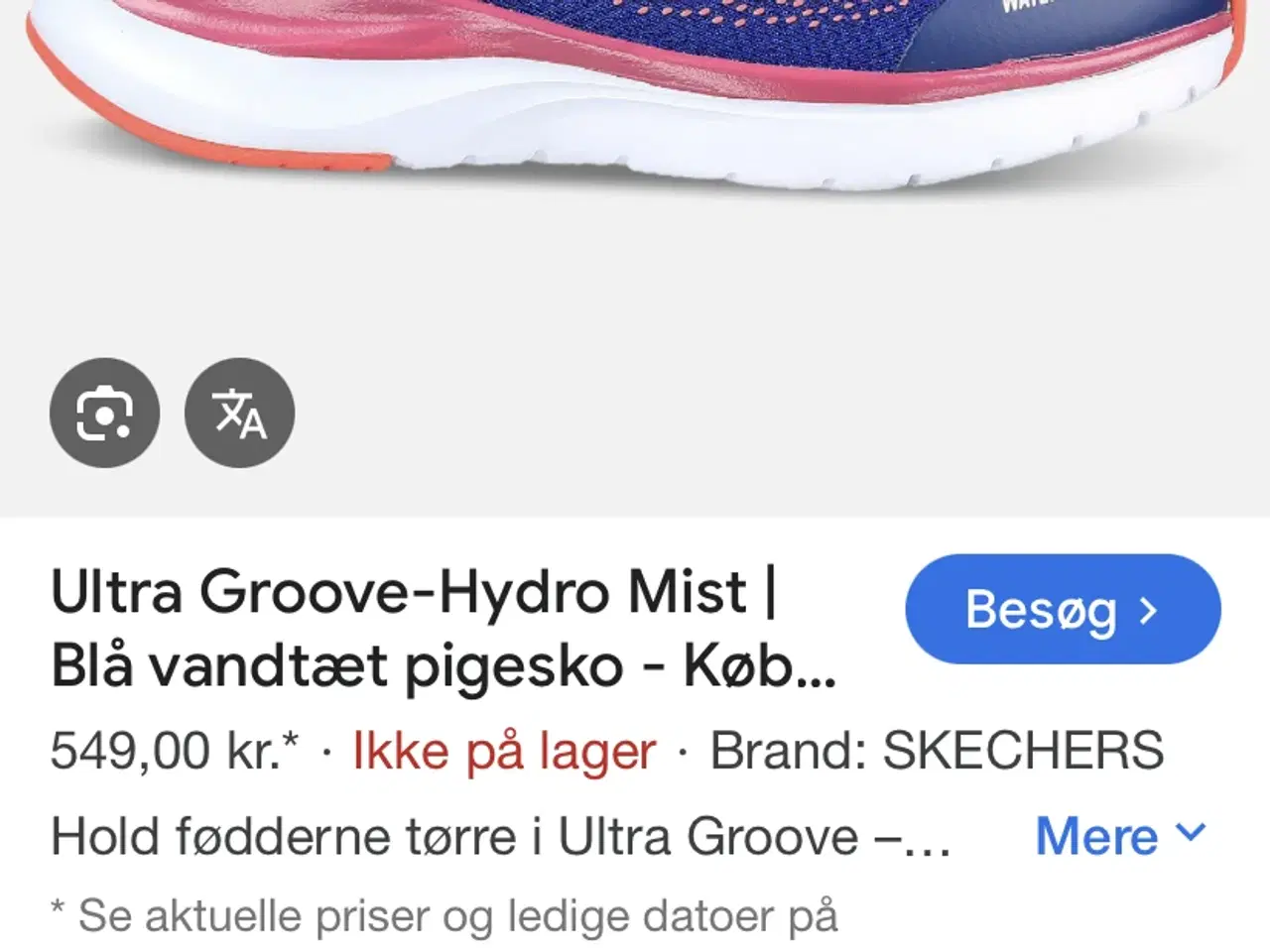 Billede 8 - SKECHERS pigesko Waterproff str. 34