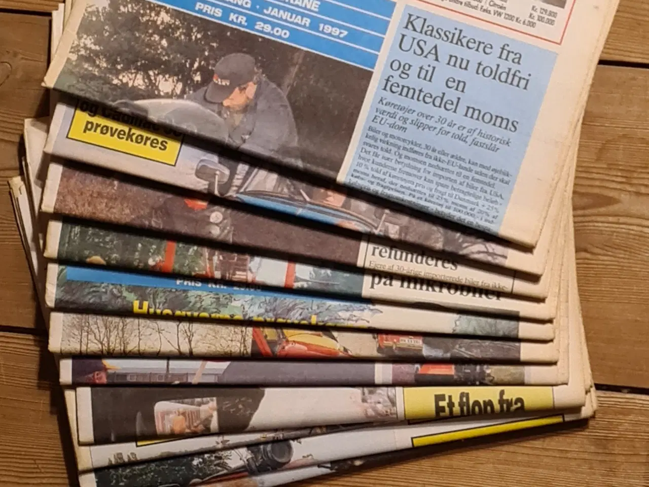 Billede 1 - Klassisk Bil & MC 1997 12 blade