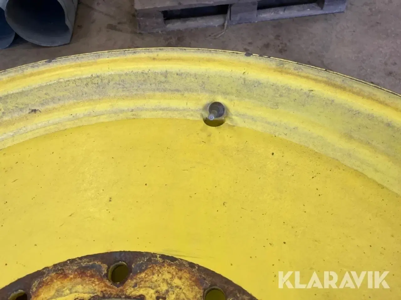 Billede 6 - Fælge og Fælgplader  4 styk 38"