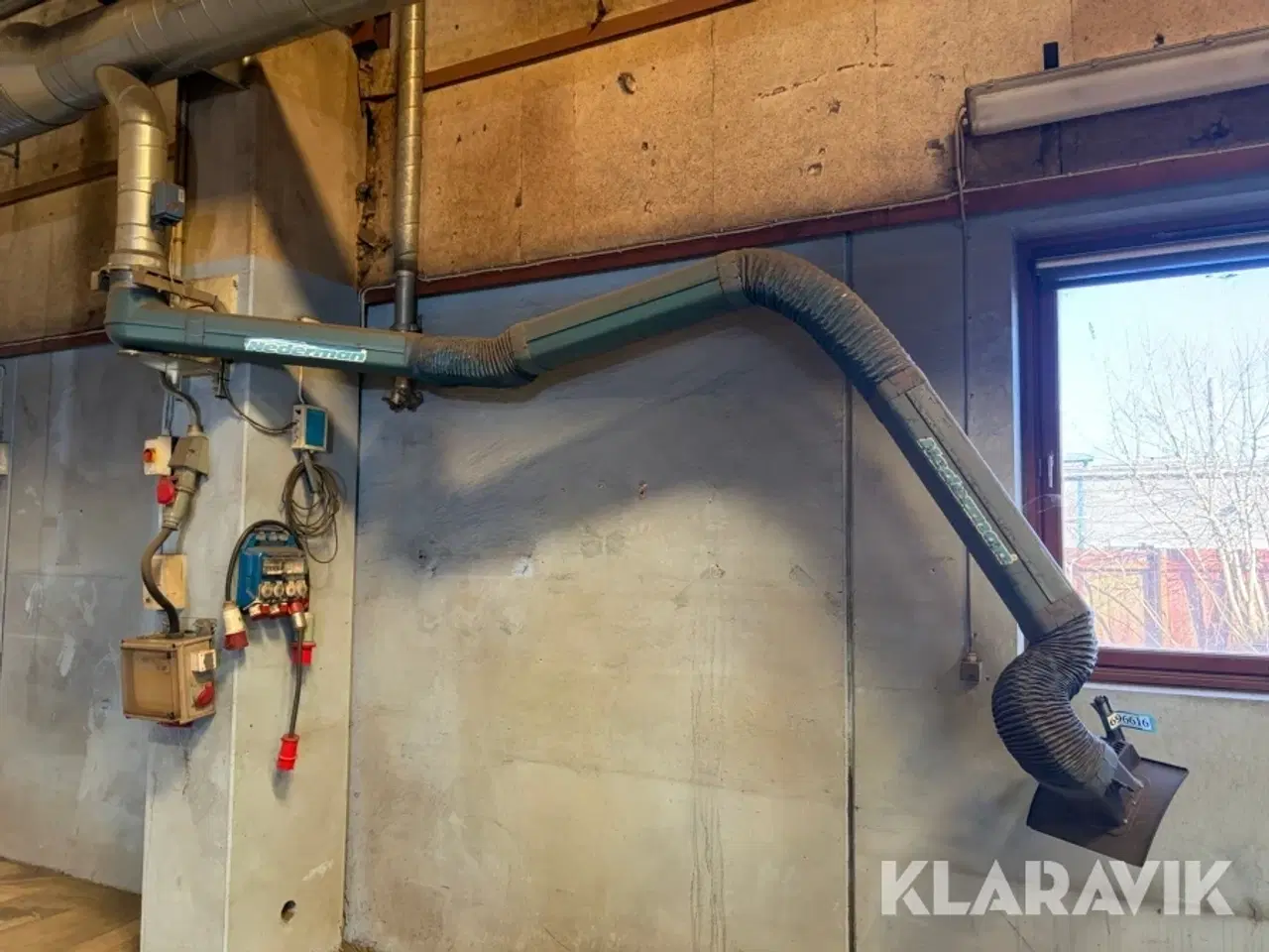 Billede 1 - Svejse-/røgudsugningsarm Nederman