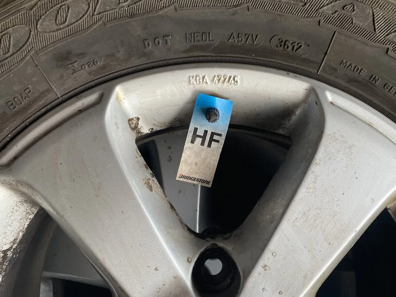 Billede 2 - VW Alufælge med sommerdæk til Transporter