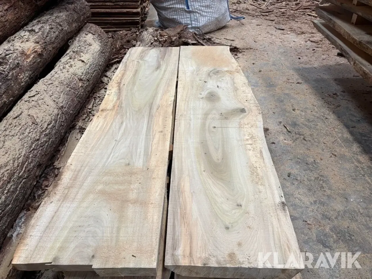 Billede 3 - Amerikansk tulipan træ planke 2 styk