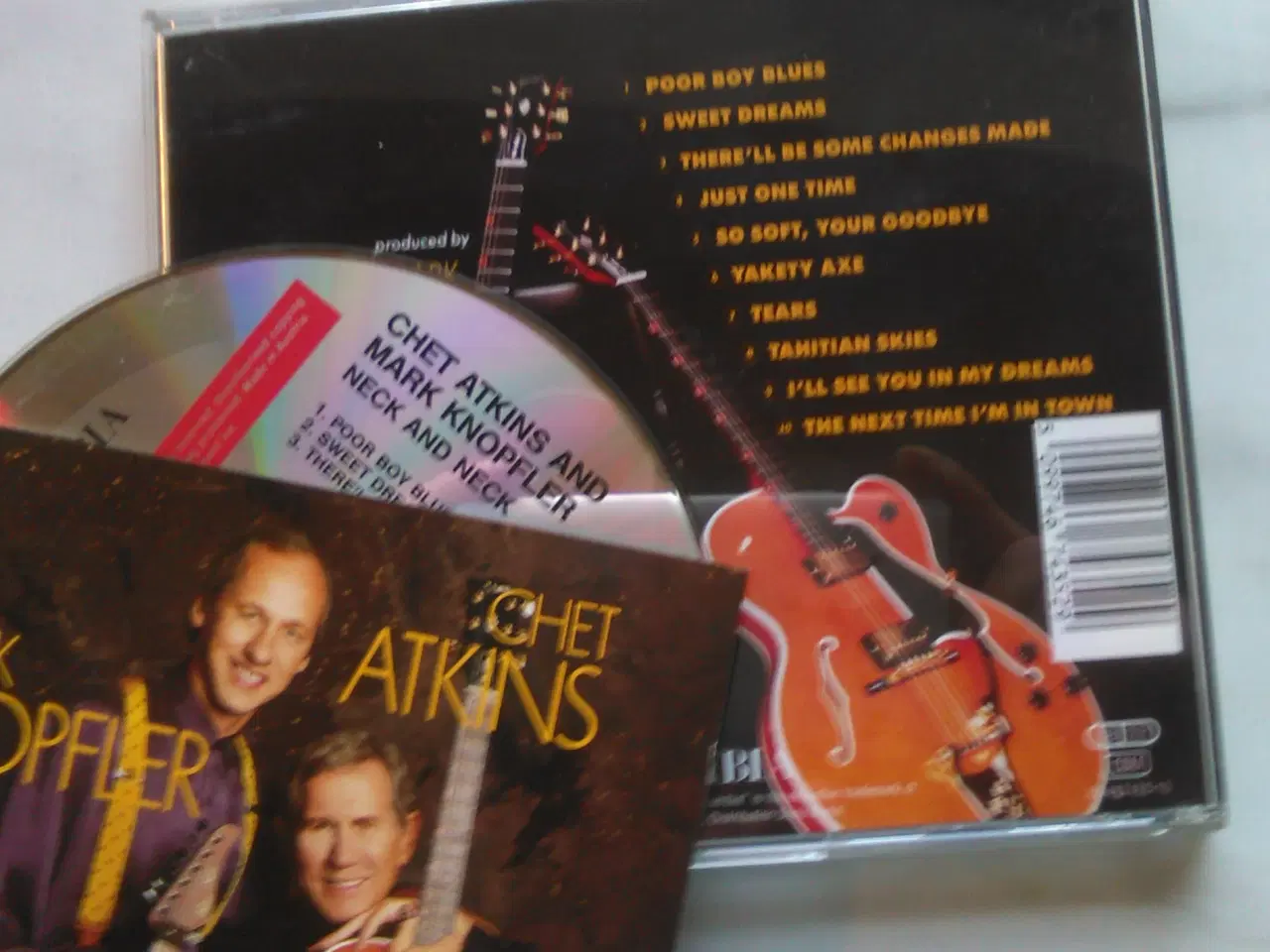 Billede 2 - MARK KNOPFLER & CHET ATKINS: NECK AND NECK (1990