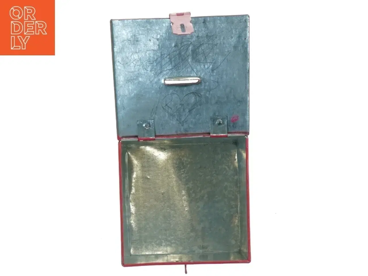 Billede 2 - Metalsparebøsse (str. 13 x 12,5 x, 13 cm)