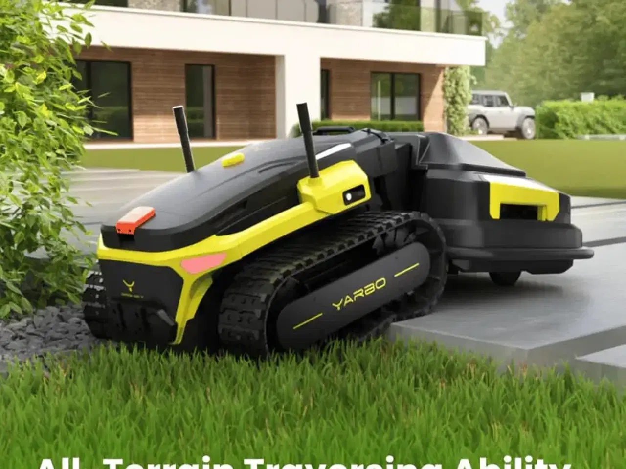 Billede 1 - Yarbo Gårdsrobot med græsklippemodul