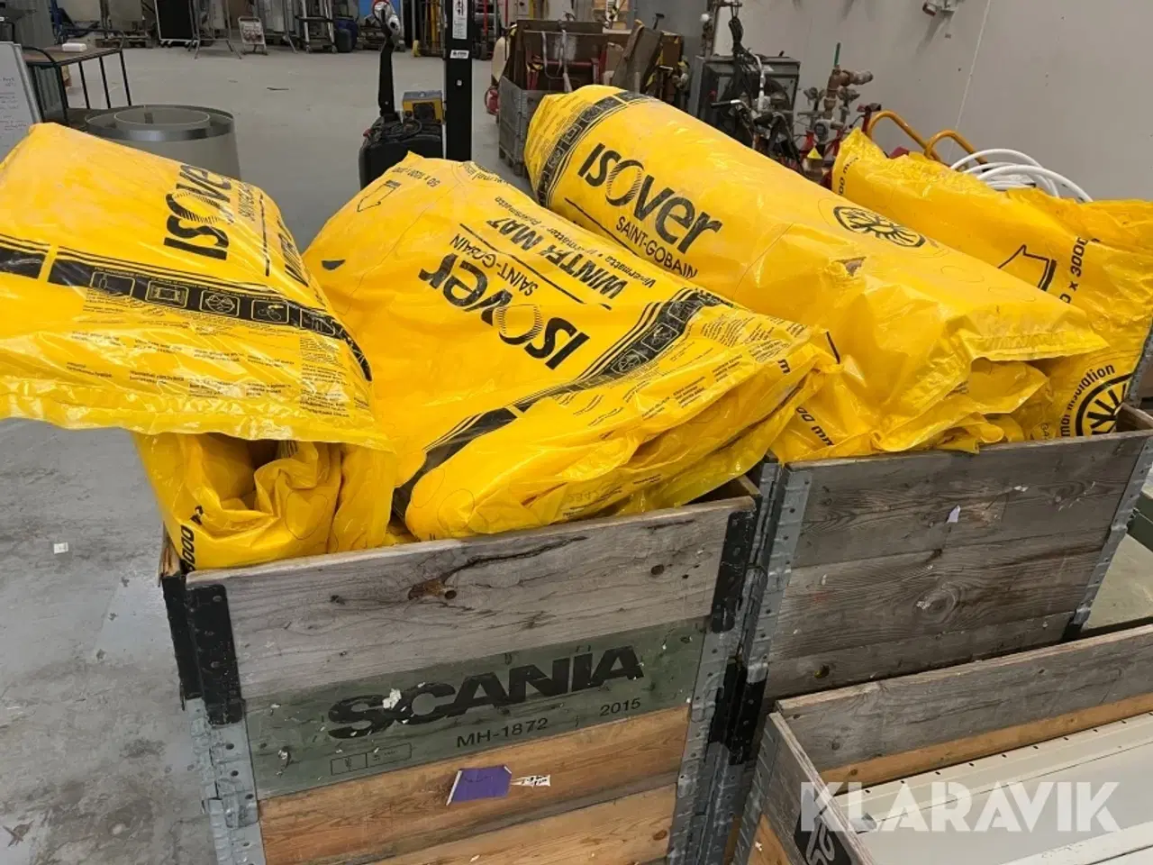 Billede 4 - Vintermåtter Isover 2 paller