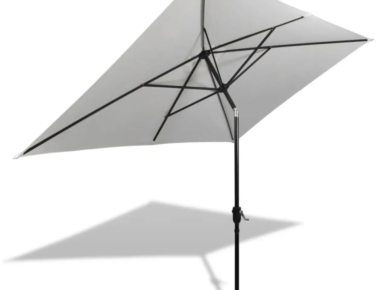 Billede 1 - 40772  parasol 200 x 300 cm sandhvid rektangulær