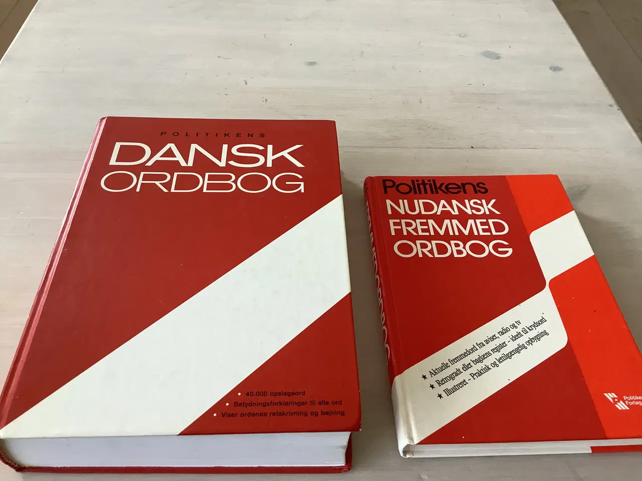 Billede 1 - Politikens dansk ordbog og nudansk fremmed ordbog