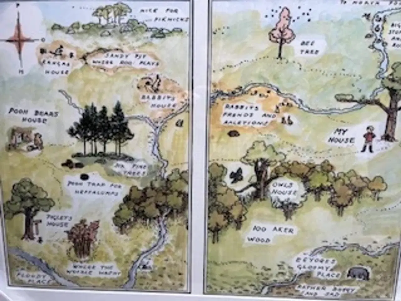 Billede 2 - Peter Plys - 100 meter skoven 