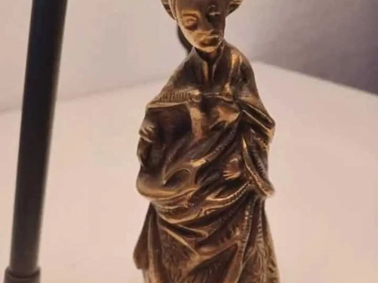 Billede 1 - Antik butler klokke fra 1900 tallet