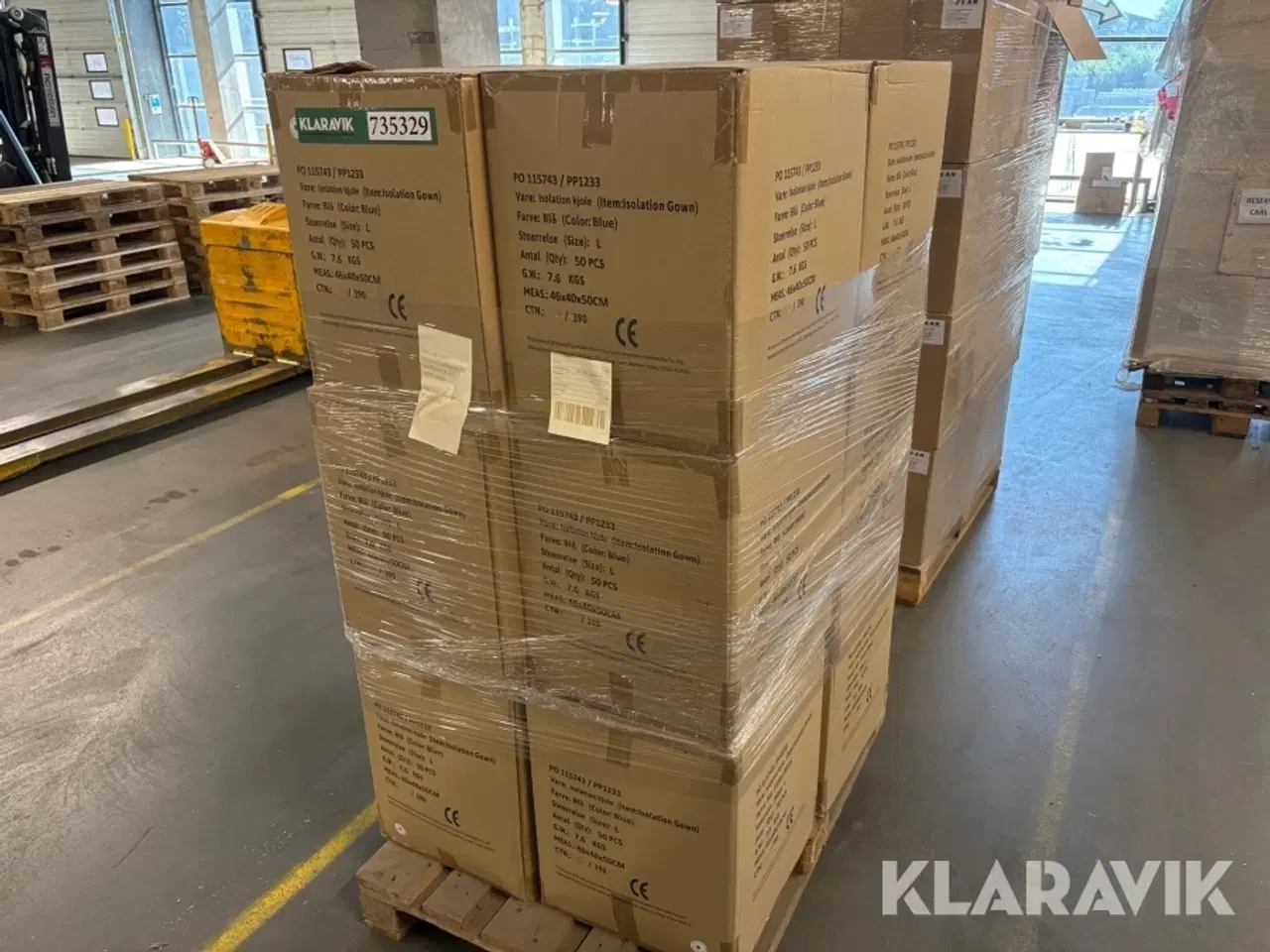 Billede 1 - Isolationskjoler Str. L - 4 paller