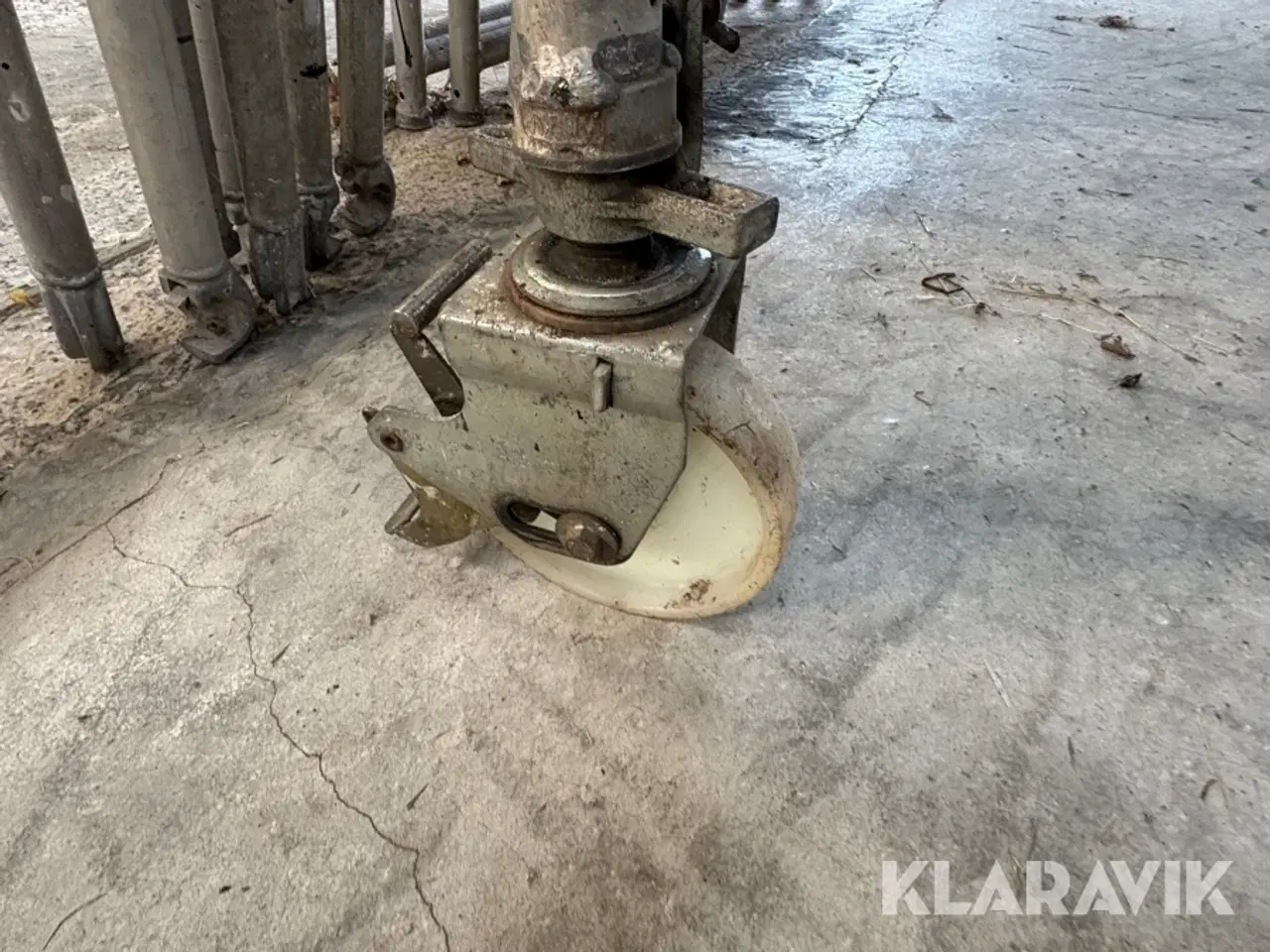 Billede 8 - Jumbo Stillads 3 sektioner med ruller