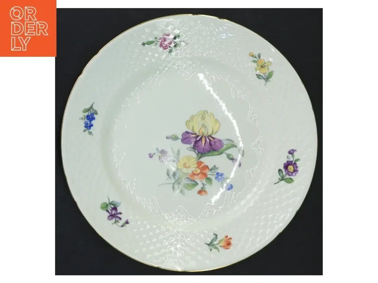 Billede 1 - B&G Saksisk Blomst tallerken (str. Ø 21 cm)