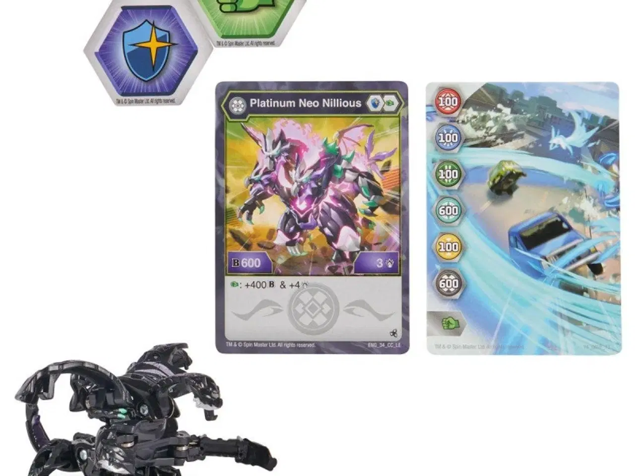 Billede 2 - Bakugan Legends – Platinum Series Neo Nillious (Si