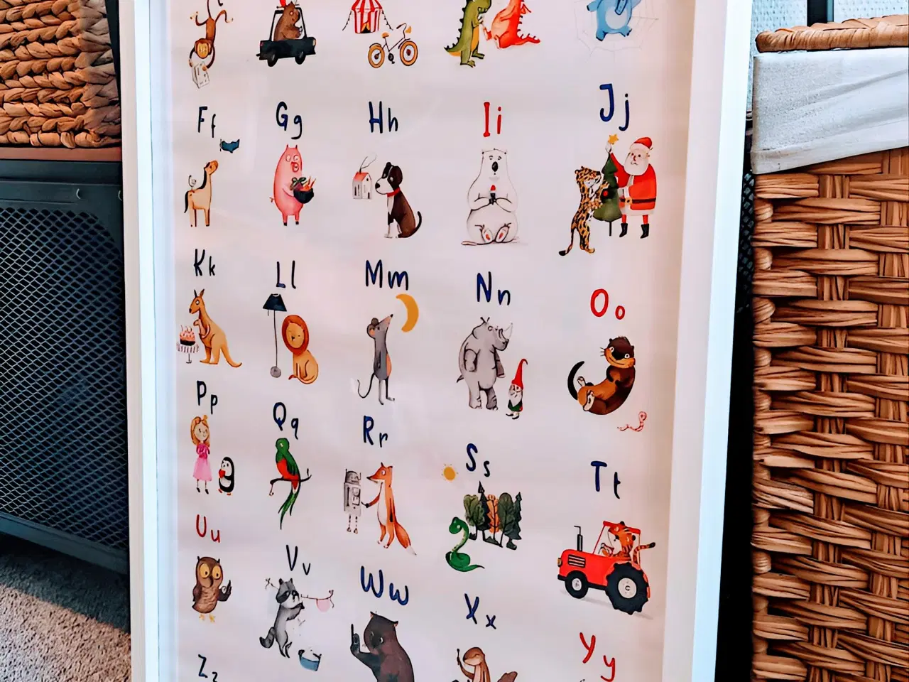 Billede 2 - Børne ABC-plakat | 200 kr. (flyttesalg)