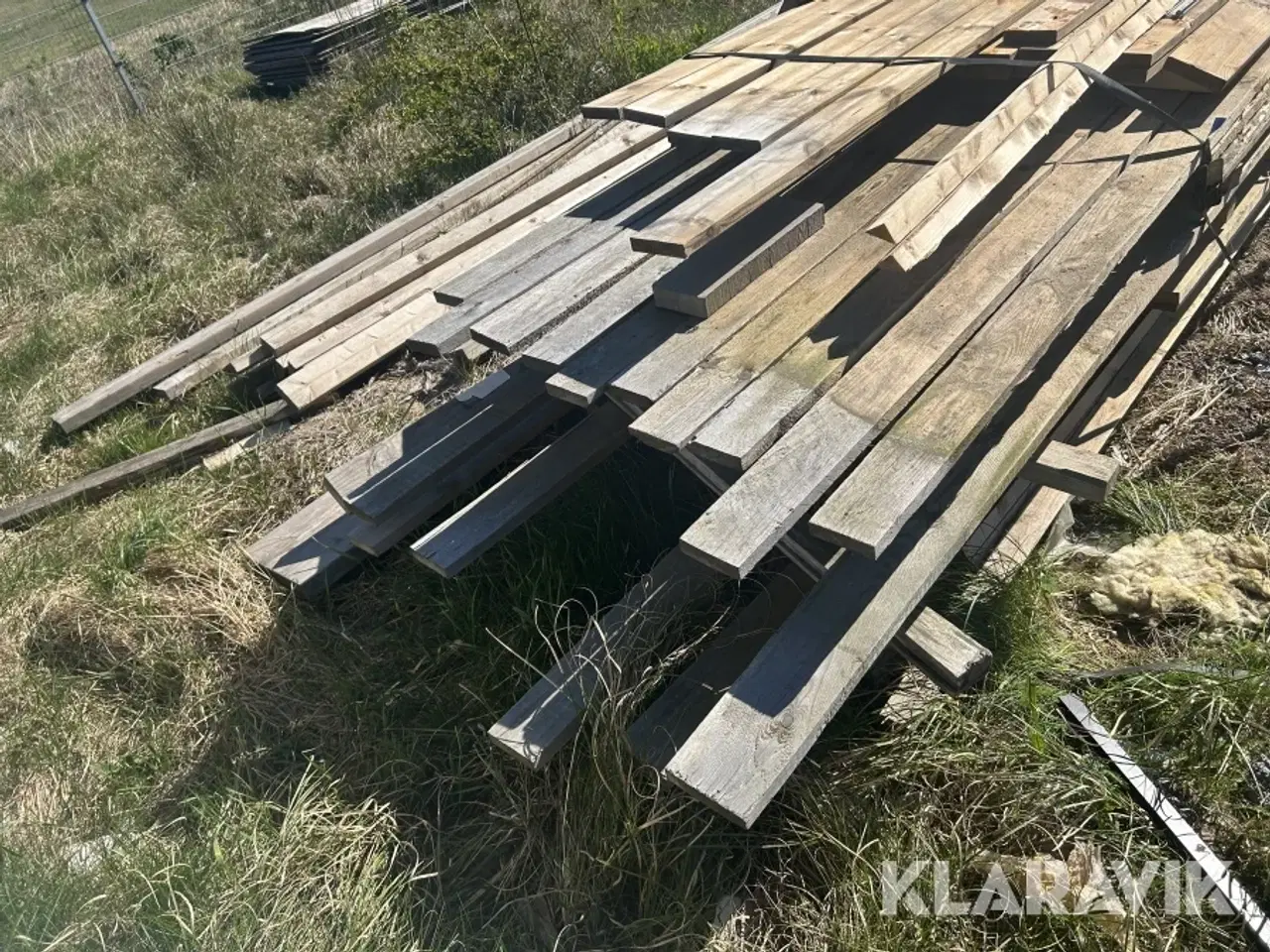 Billede 4 - Blandet parti træ cirka 110 styk