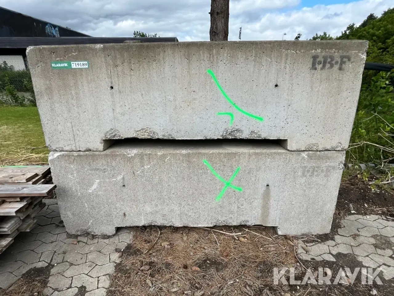 Billede 3 - Betonklodser - 2 styk