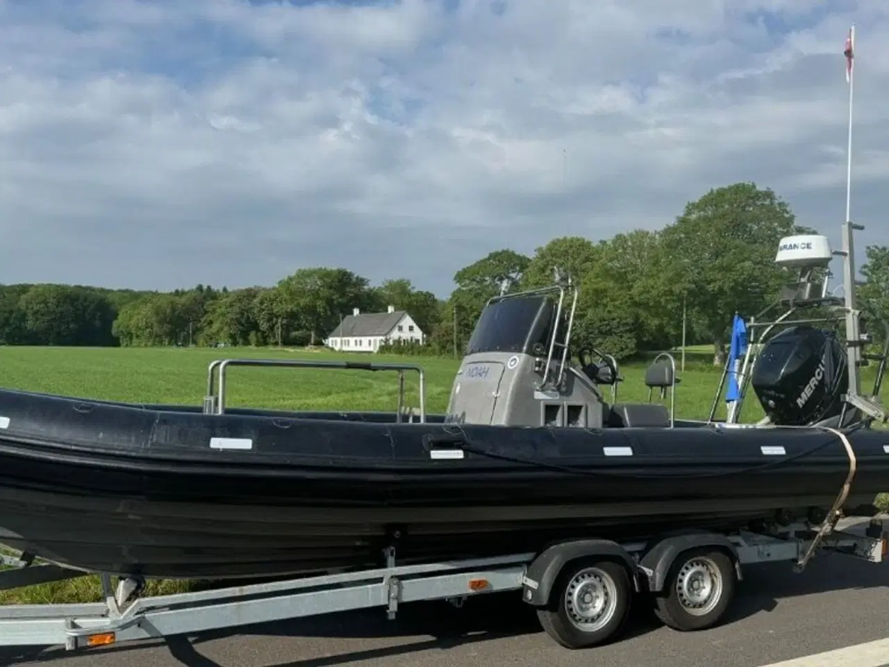 Billede 1 - RIB båd med trailer