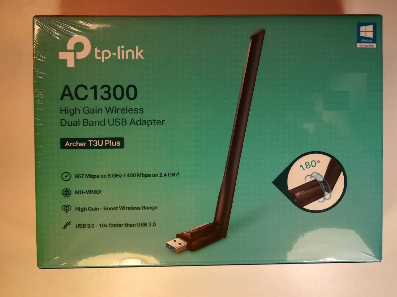 Billede 1 - TP-Link AC1300 Archer T3U Plus Wi-Fi USB Adapter