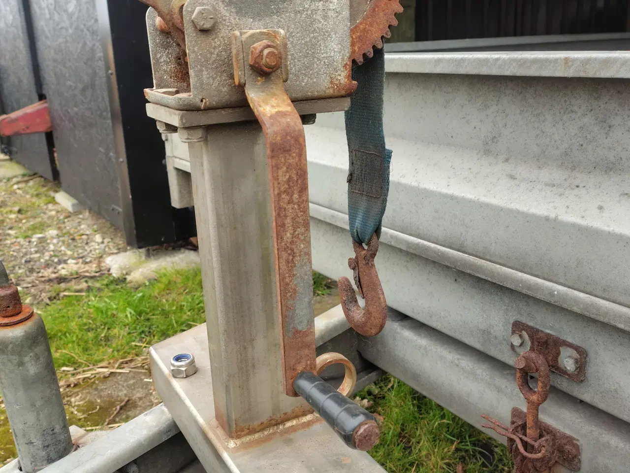 Billede 2 - Trækspil til montering på trailer