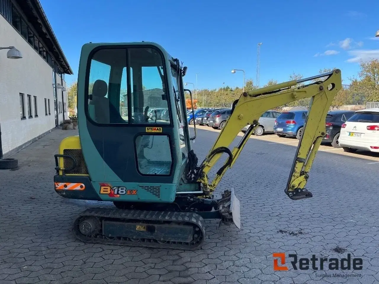 Billede 2 - Yanmar AMMANN/YANMAR B 18 X Minigravemaskine med 4 skovle