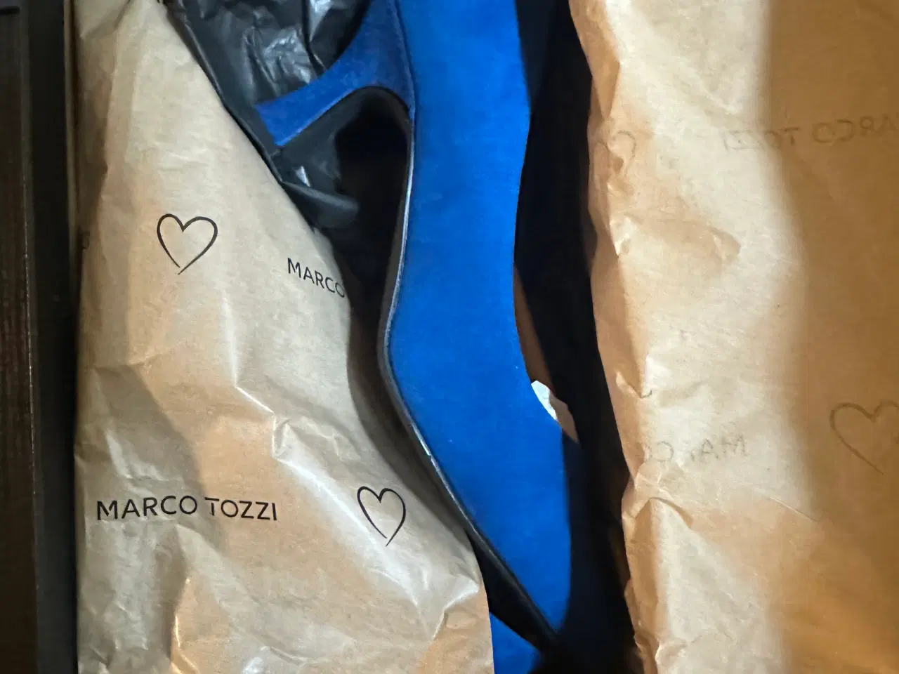 Billede 2 - Pumps Marco Tozzi - blå str 38