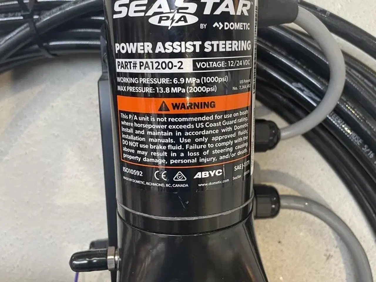 Billede 1 - Seastar komplet styresystem