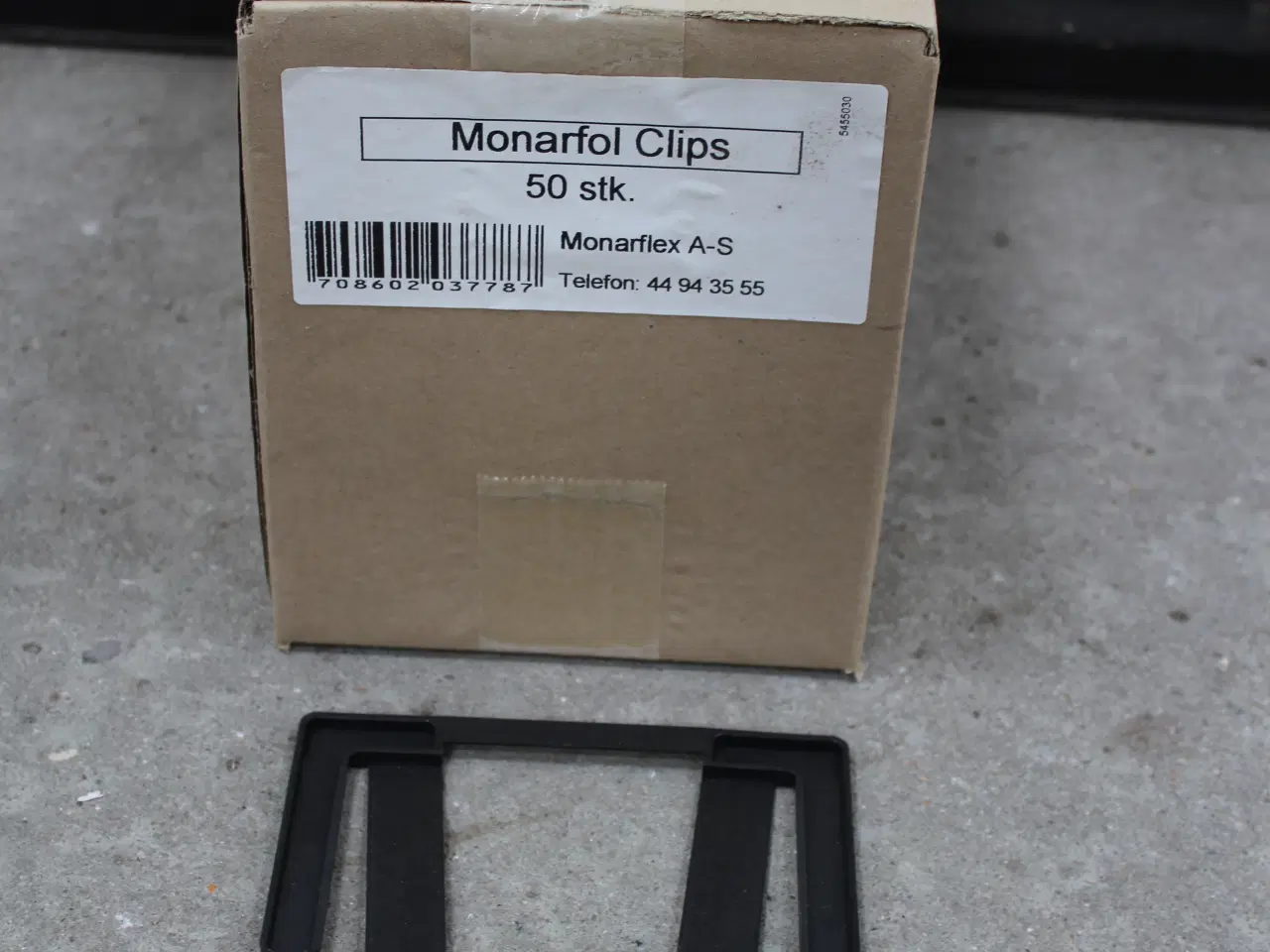 Billede 1 - Monarfol Clips 50 stk KUN 250,-/kasse