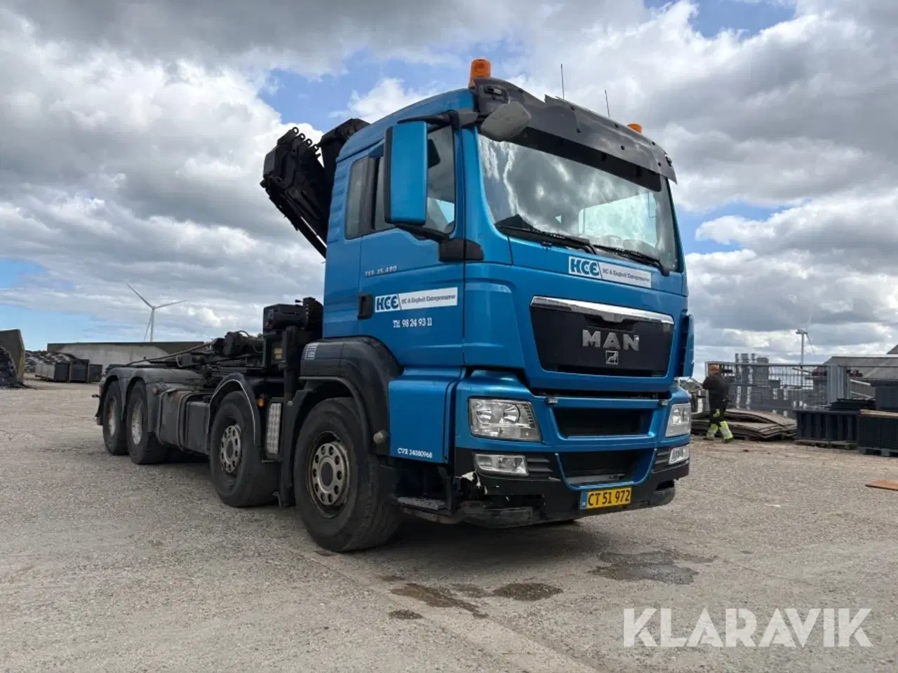 Billede 3 - Lastbil Man TGS med kran