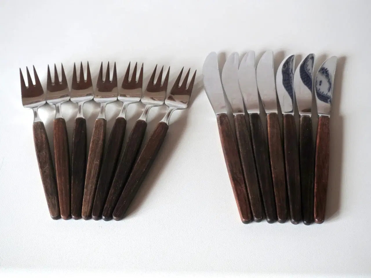 Billede 1 - Lundtofte palisander bestik