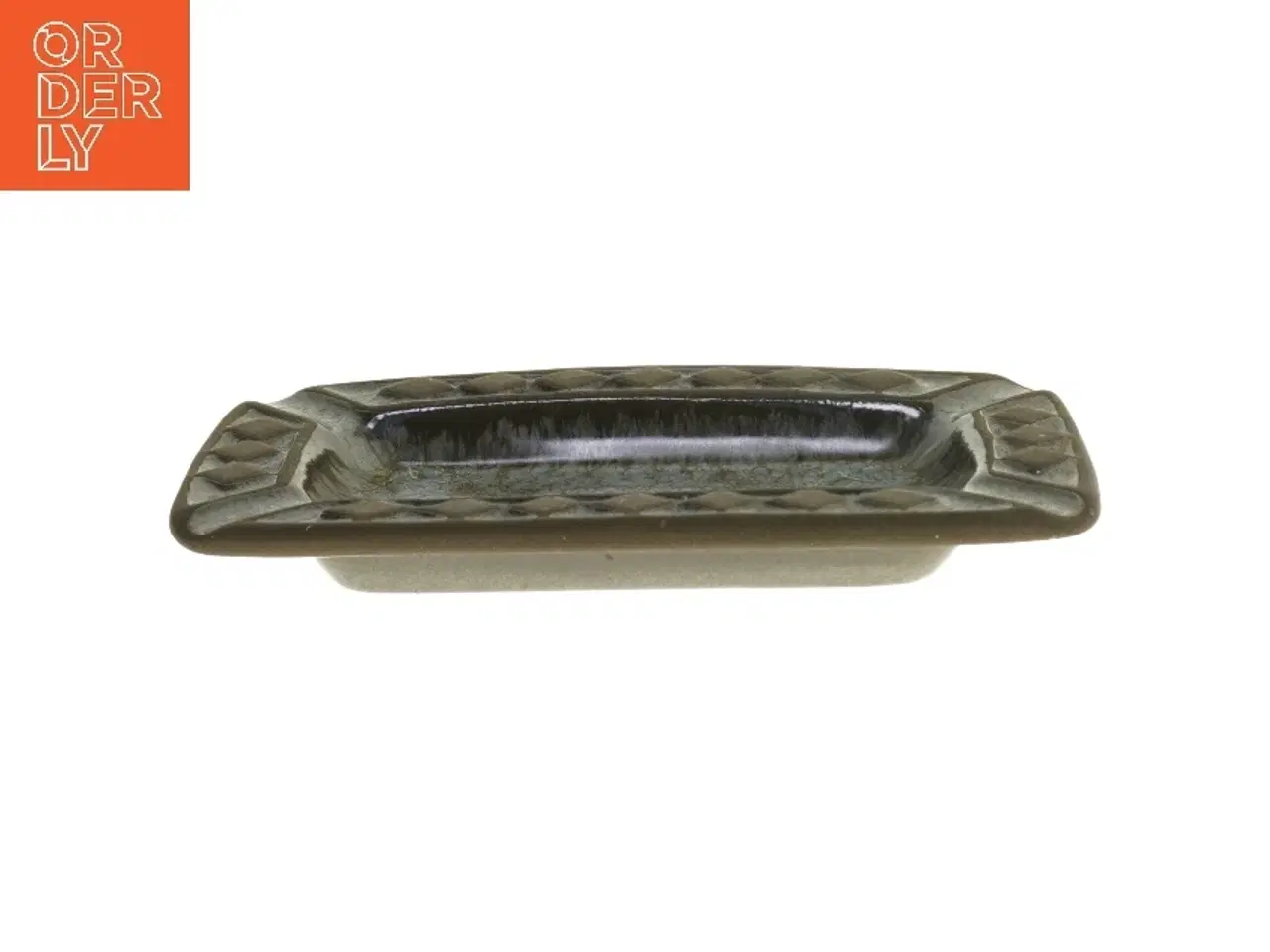 Billede 1 - Rektangulært keramisk fad (str. 18x11 cm)