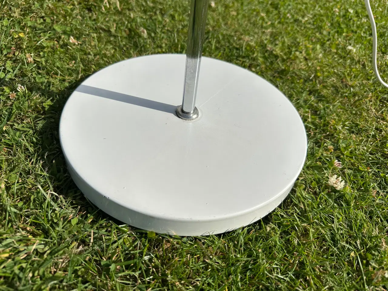 Billede 2 - Retro standerlampe i chrome og hvid
