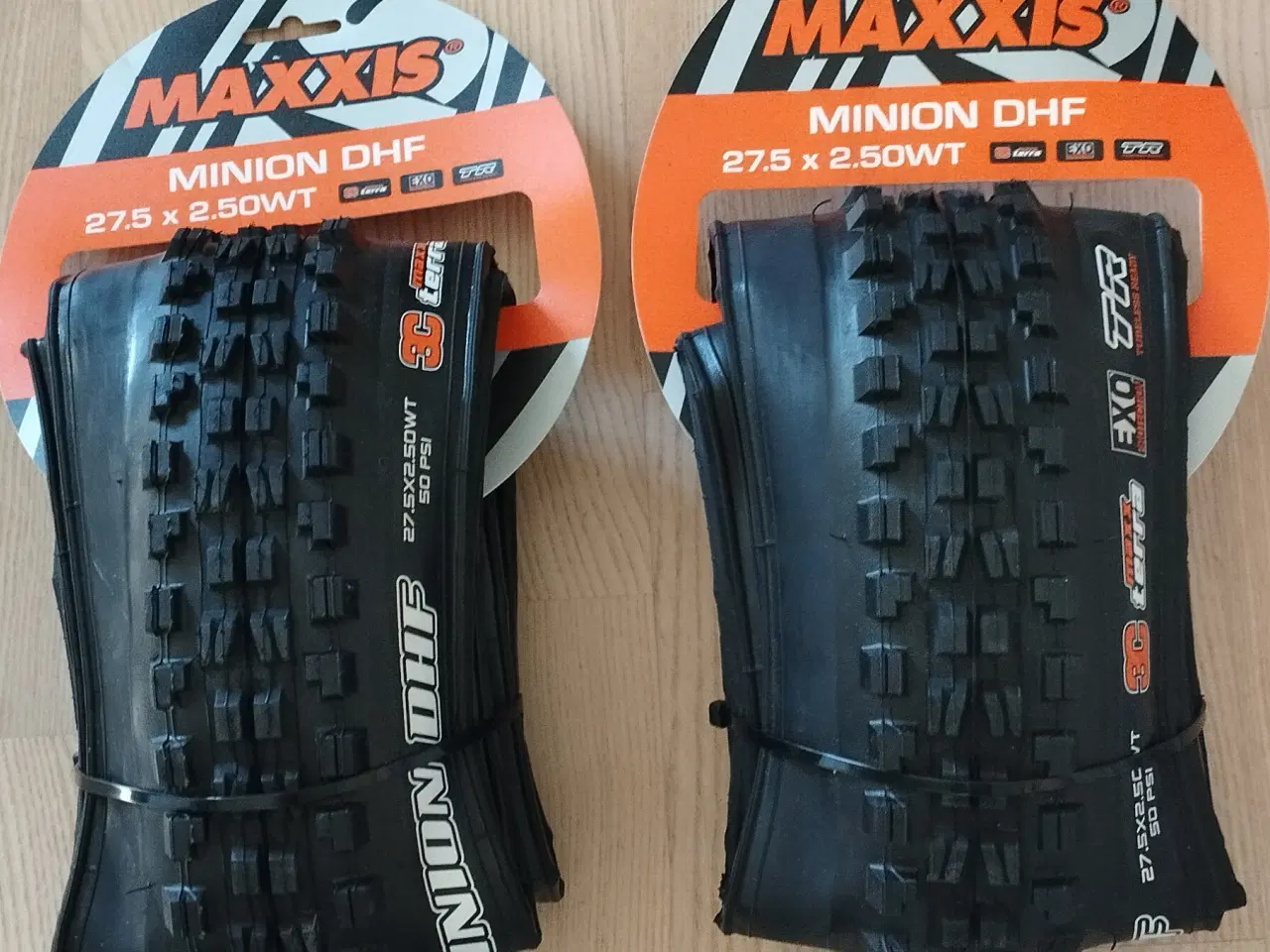 Billede 2 - 2 stk. Cykeldæk, Maxxis Minion DHF 3C Maxx Terra/E