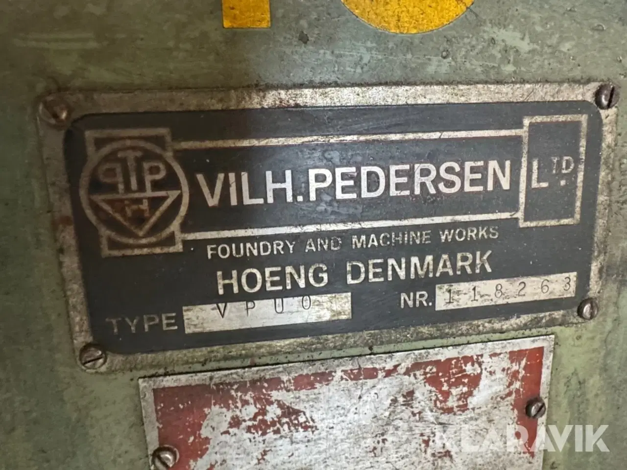 Billede 5 - Fræsemaskine Vilhelm. Pedersen VPU0