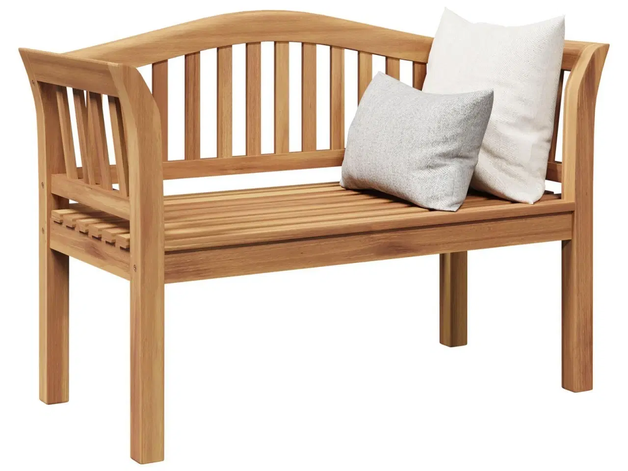 Billede 3 - Havebænk 120x53.5x85 cm Solid Teak