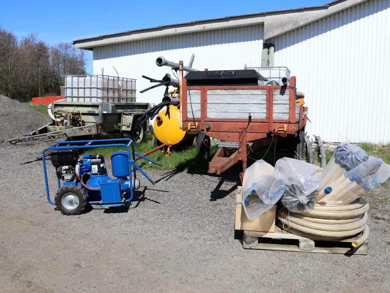 Billede 1 - Caffine Libellula membranpumpe m/Hatz diesel motor