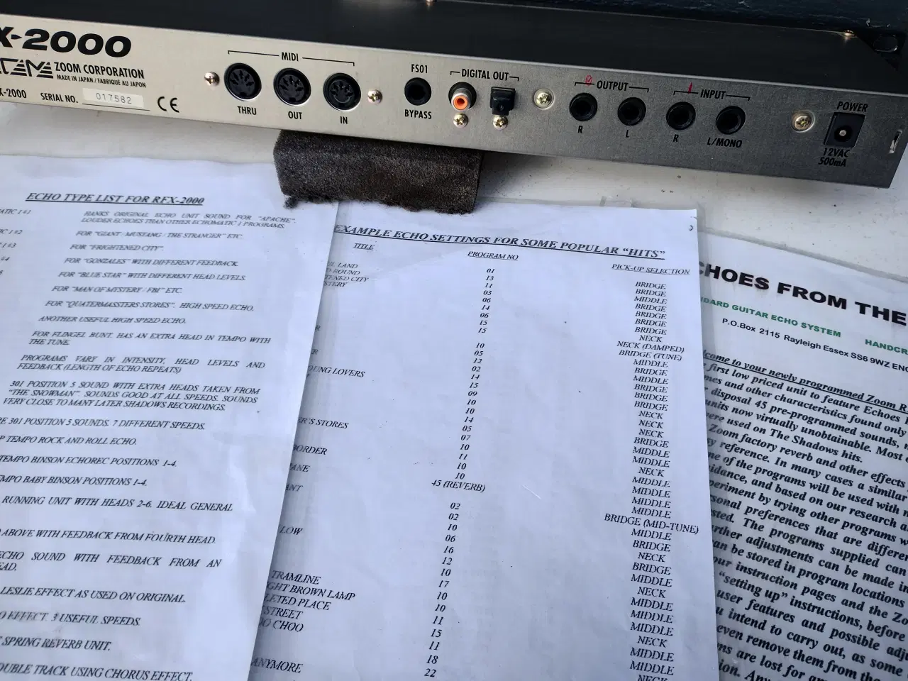 Billede 5 - Zoom RFX 2000 med Charlie Hall EFTP