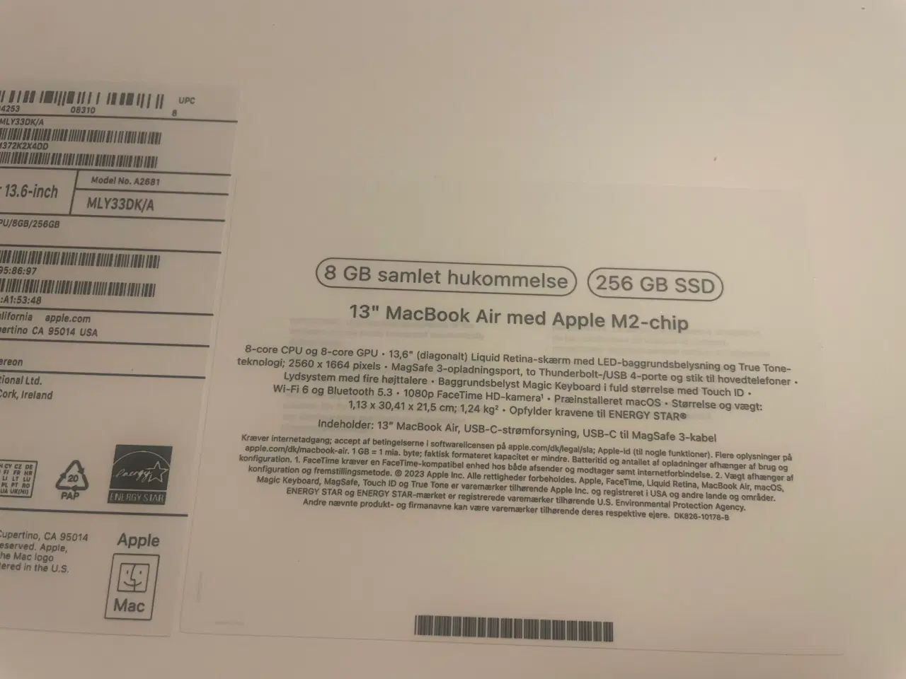Billede 9 - MacBook Air m2 (helt ny) 