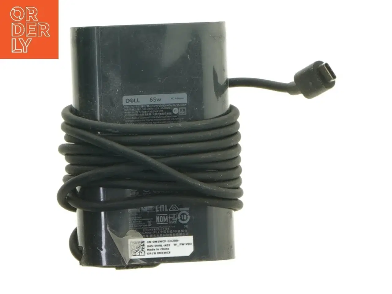 Billede 2 - Dell 65W AC adapter fra Dell (str. 10x6,5 cm)