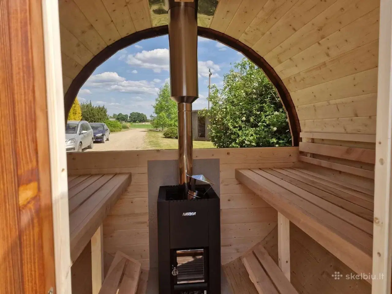 Billede 1 - Sauna 2.3 m..med halvt panoramaglas.30900 kr